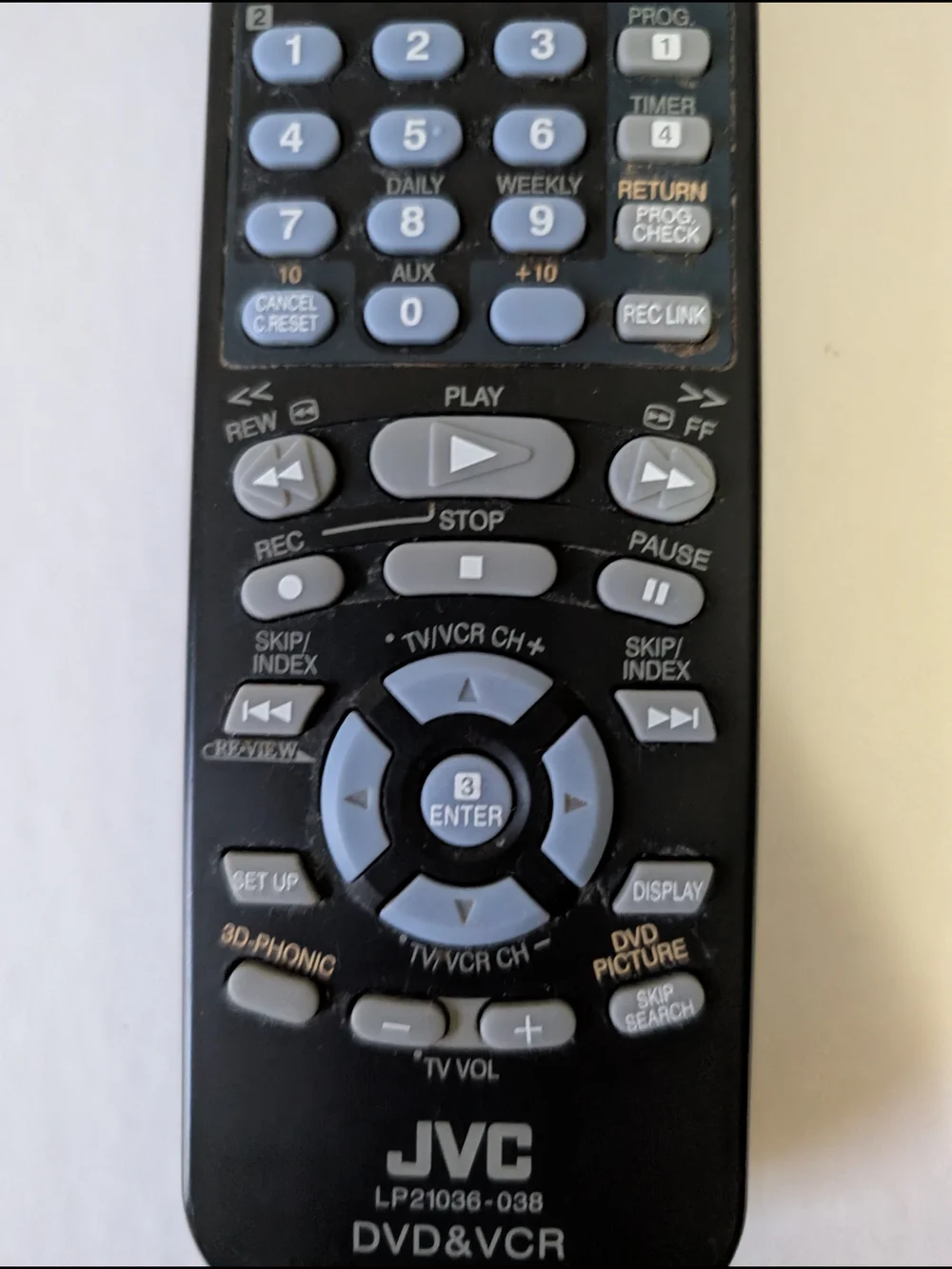 JVC Hi-Fi VCR/DVD Combo _ With Remote